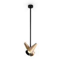 PENDELLEUCHTE 21/78 cm    - Messingfarben, Trend, Metall (21/78cm) - MAYTONI