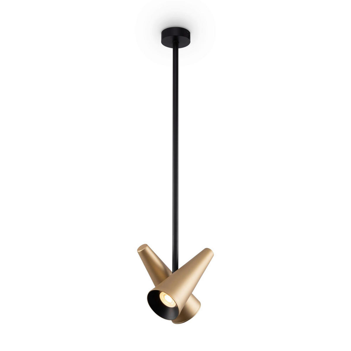 PENDELLEUCHTE 21/78 cm    - Messingfarben, Trend, Metall (21/78cm) - MAYTONI