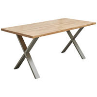 JÍDELNÍ STŮL, jádrový buk, 180/90/74 cm - Natur, kov/dřevo (180/90/74cm) - Carryhome