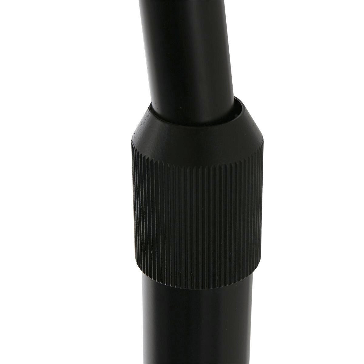 STEHLEUCHTE SPARKLED LIGHT 50/240/230 cm  - Schwarz/Grau, Trend, Kunststoff/Metall (50/240/230cm)