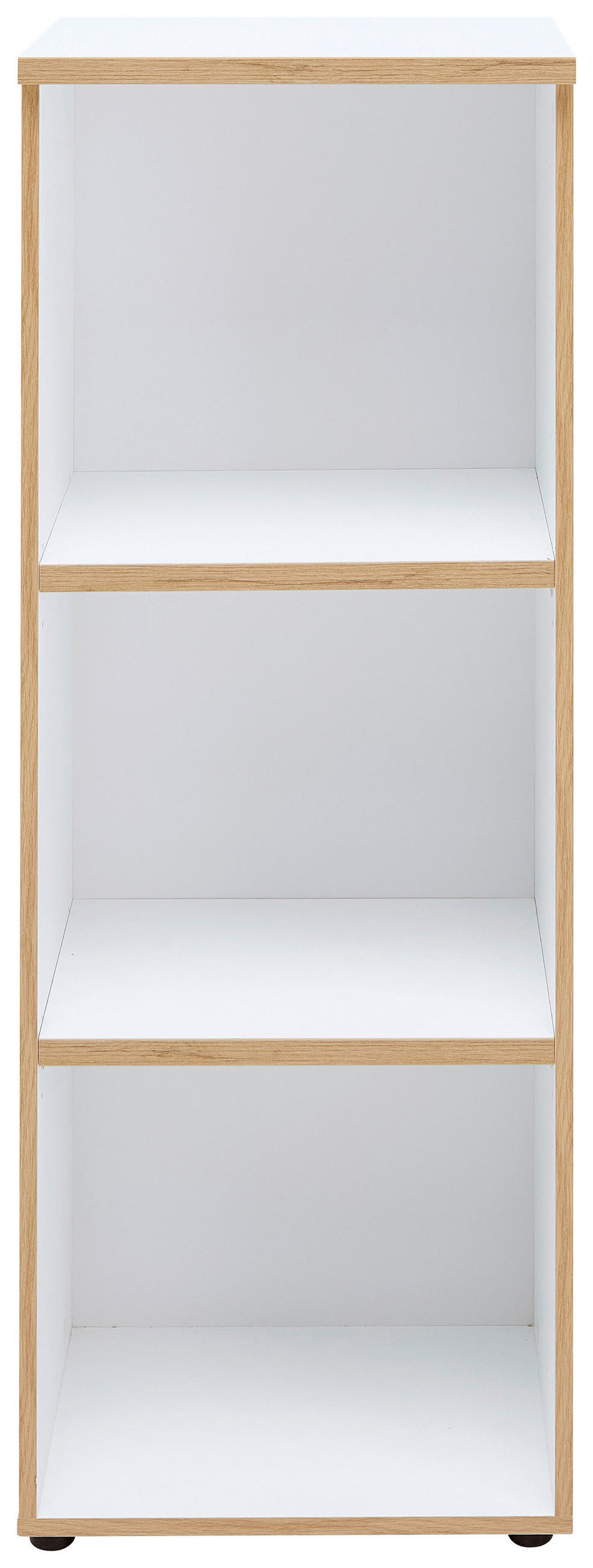 AKTENREGAL 45/122/38 cm - Weiss/Schwarz, Konventionell, Holzwerkstoff/Kunststoff (45/122/38cm) - MID.YOU