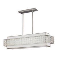 KRONLEUCHTER 26.8 /33.3/104.1 cm   - Silberfarben, KONVENTIONELL, Metall (26.8 /33.3/104.1cm) - Elstead Lighting