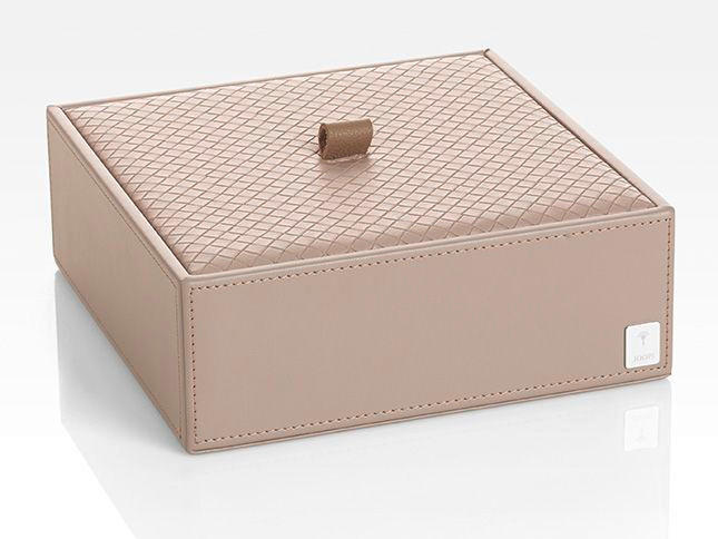 BOX MIT DECKEL - Beige, Design, Kunststoff (20,5/7,5/20,5cm) - Joop!