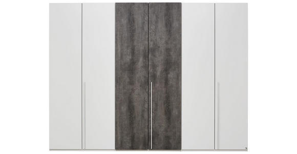 DREHTÜRENSCHRANK in Weiß - Weiß, Design, Holzwerkstoff (300/223/64cm) - Dieter Knoll