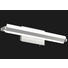 LED-WANDLEUCHTE - Weiß/Nickelfarben, KONVENTIONELL, Kunststoff/Metall (46cm) LED-WANDLEUCHTE - Weiß/Nickelfarben, KONVENTIONELL, Kunststoff/Metall (46cm)