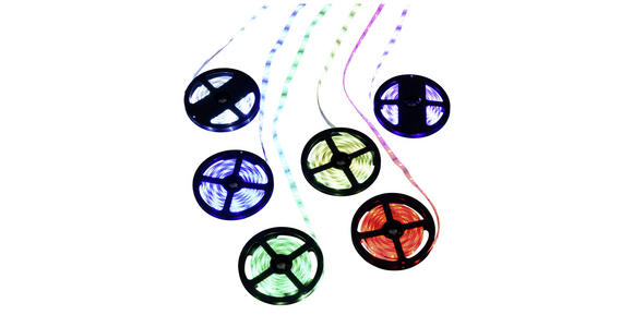 LED-STRIP 300 cm - Weiß, Basics, Kunststoff (300cm) - Boxxx