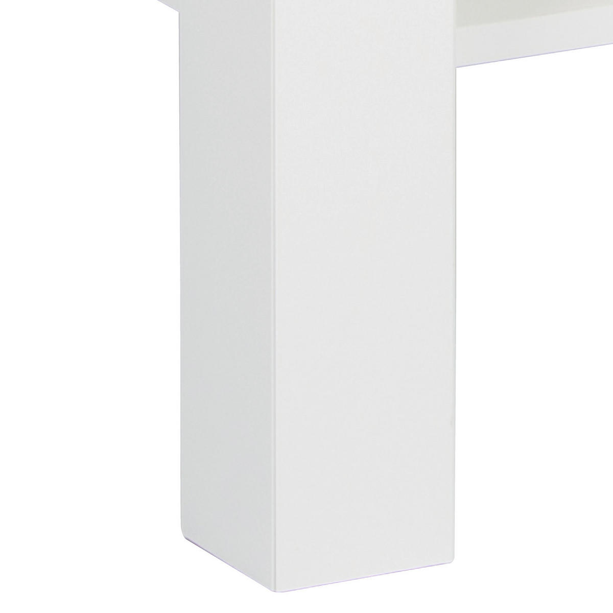 KLUB STOLIĆ bijela  drvni materijal  - bijela, Design, drvni materijal (110/70/41cm) - Ti'me