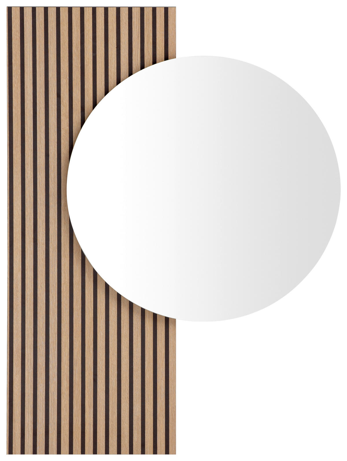 WANDSPIEGEL 79,5/10,9/3 cm  - Eichefarben, Design, Glas/Holzwerkstoff (79,5/10,9/3cm) - MID.YOU