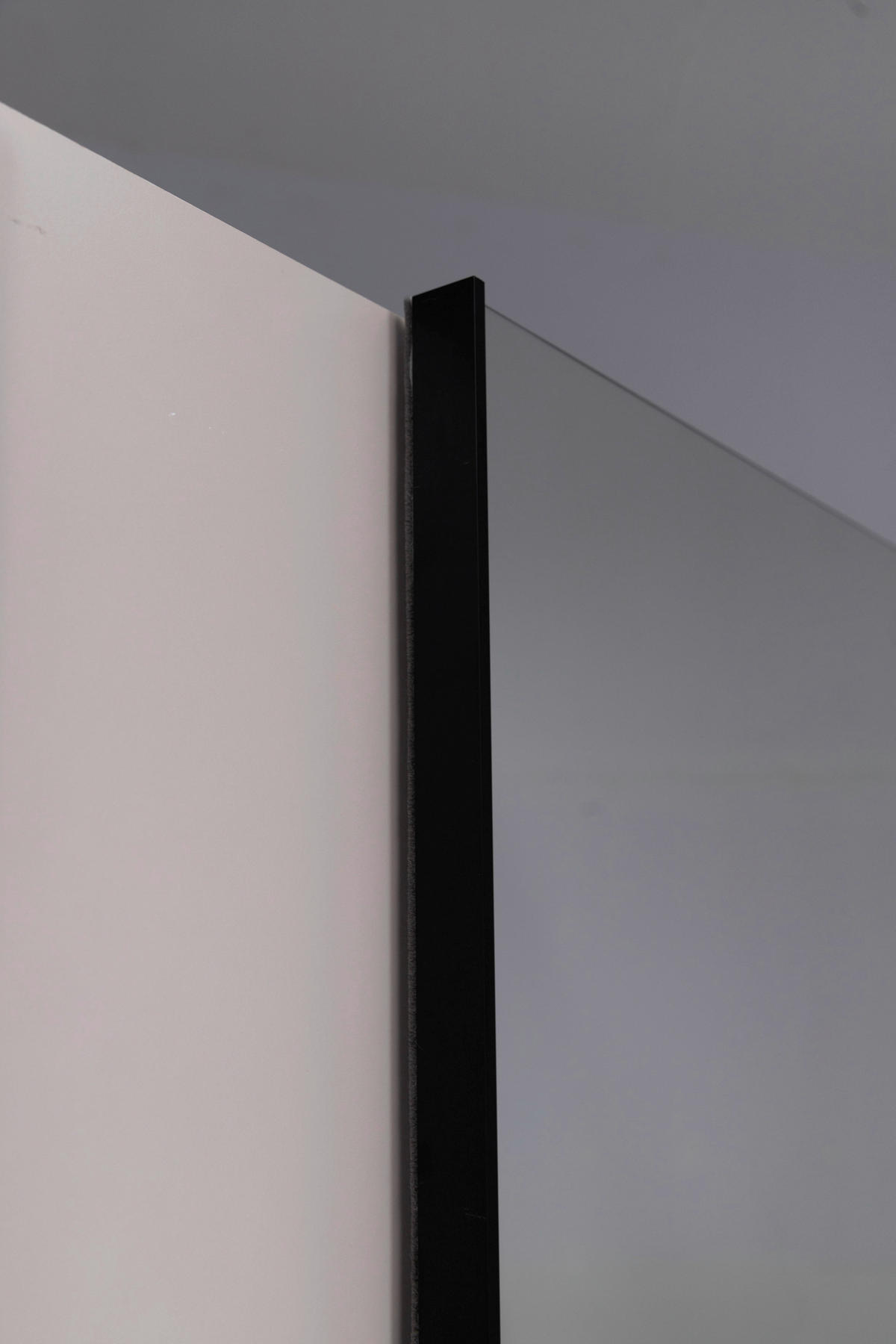 SCHIEBETÜRENSCHRANK 175/205/61,5 cm 2-türig Kaschmir  - Kaschmir/Schwarz, MODERN, Holzwerkstoff/Metall (175/205/61,5cm) - MID.YOU
