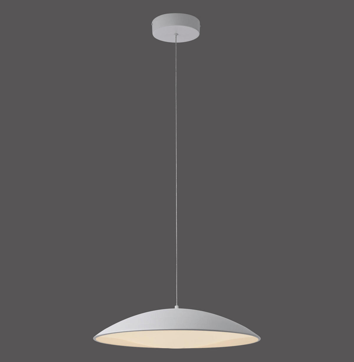 LED-PENDELLEUCHTE SW LENTE 50/50/180 cm   - Weiß, KONVENTIONELL, Kunststoff/Metall (50/50/180cm) - Schöner Wohnen
