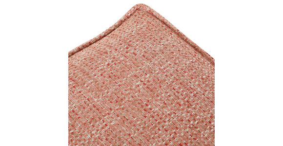 HOCKER Chenille Koralle  - Koralle, KONVENTIONELL, Textil (65/45/65cm) - Carryhome