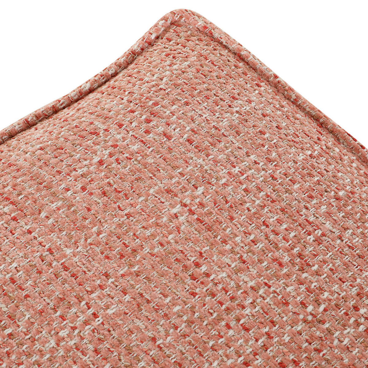 HOCKER in Textil Koralle  - Koralle, Konventionell, Textil (65/45/65cm) - Carryhome