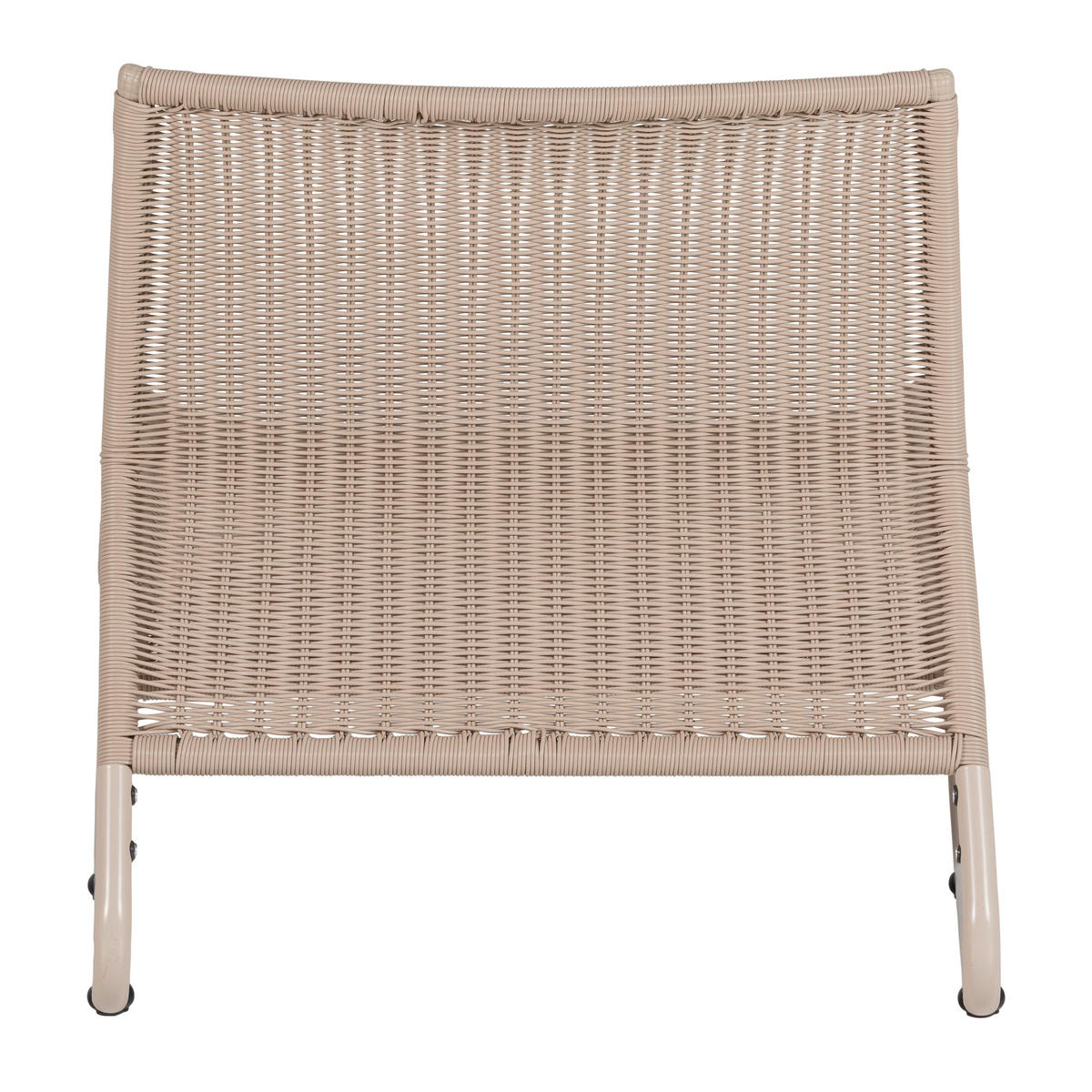 GARTENSESSEL Metall, Kunststoff Sandfarben  - Sandfarben, MODERN, Kunststoff/Metall (78/67/69cm) - Livetastic