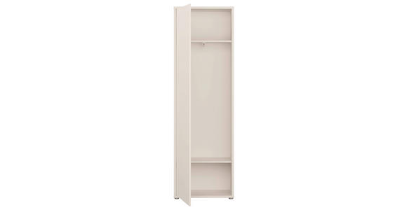 GARDEROBENSCHRANK  in 59,8/191,9/34,9 cm  - Sandfarben/Grau, MODERN, Holzwerkstoff/Kunststoff (59,8/191,9/34,9cm) - Carryhome