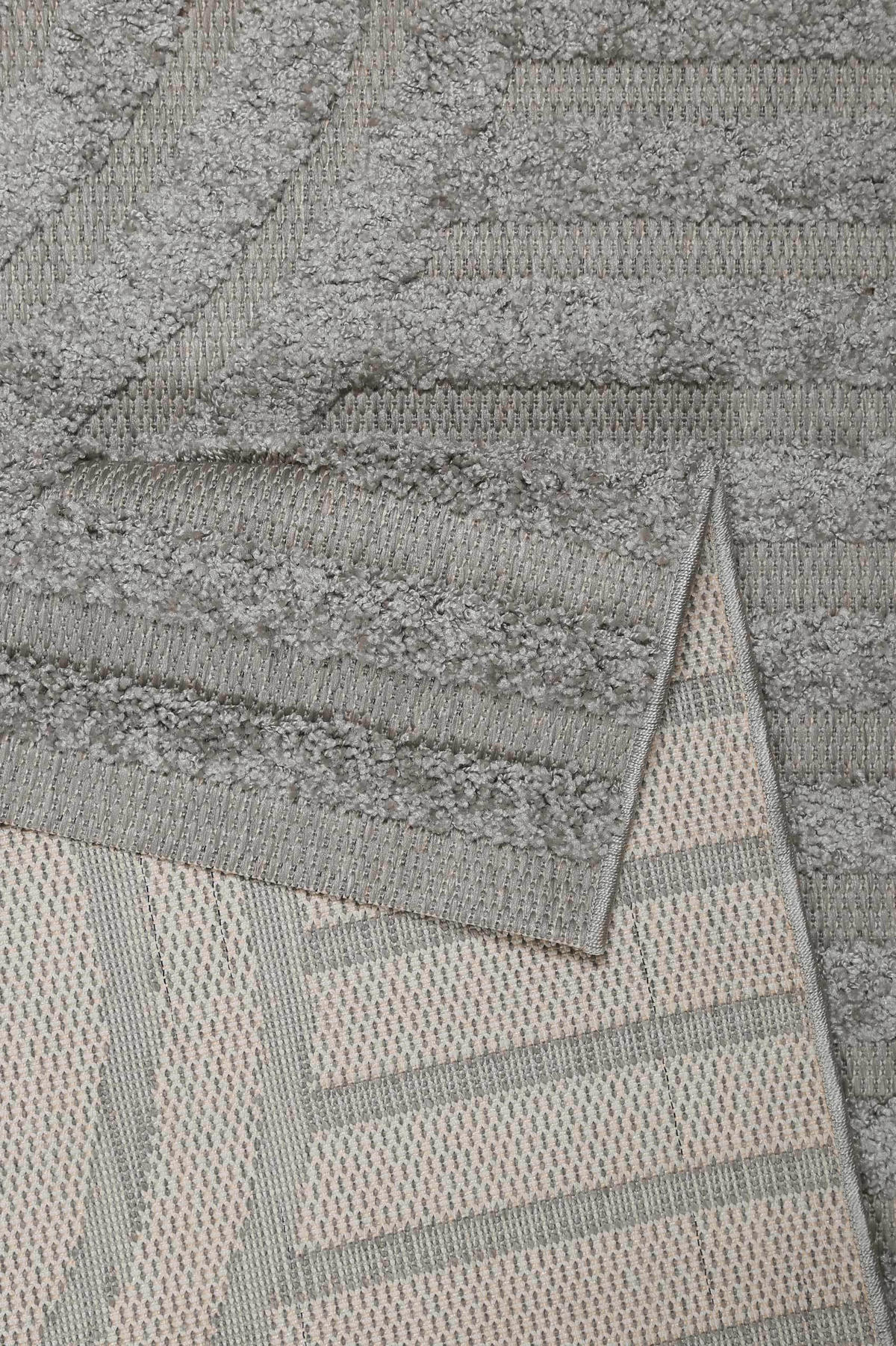 OUTDOORTEPPICH 80/150 cm Miles Grau  - Grau, KONVENTIONELL, Textil (80/150cm) - Esprit
