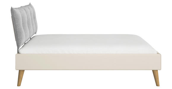 BETT 140/200 cm  in Champagner  - Wildeiche/Champagner, Design, Holz/Holzwerkstoff (140/200cm) - Carryhome