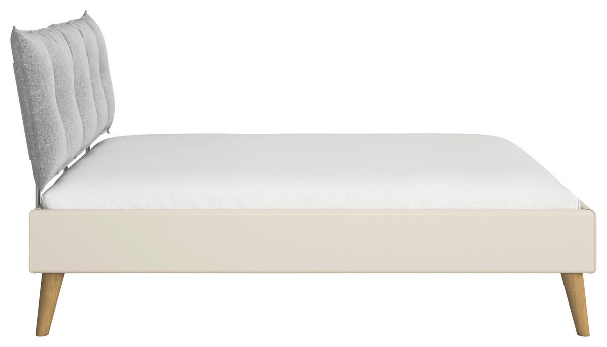 BETT 140/200 cm  Champagner   - Wildeiche/Champagner, Design, Holz/Holzwerkstoff (140/200cm) - Carryhome