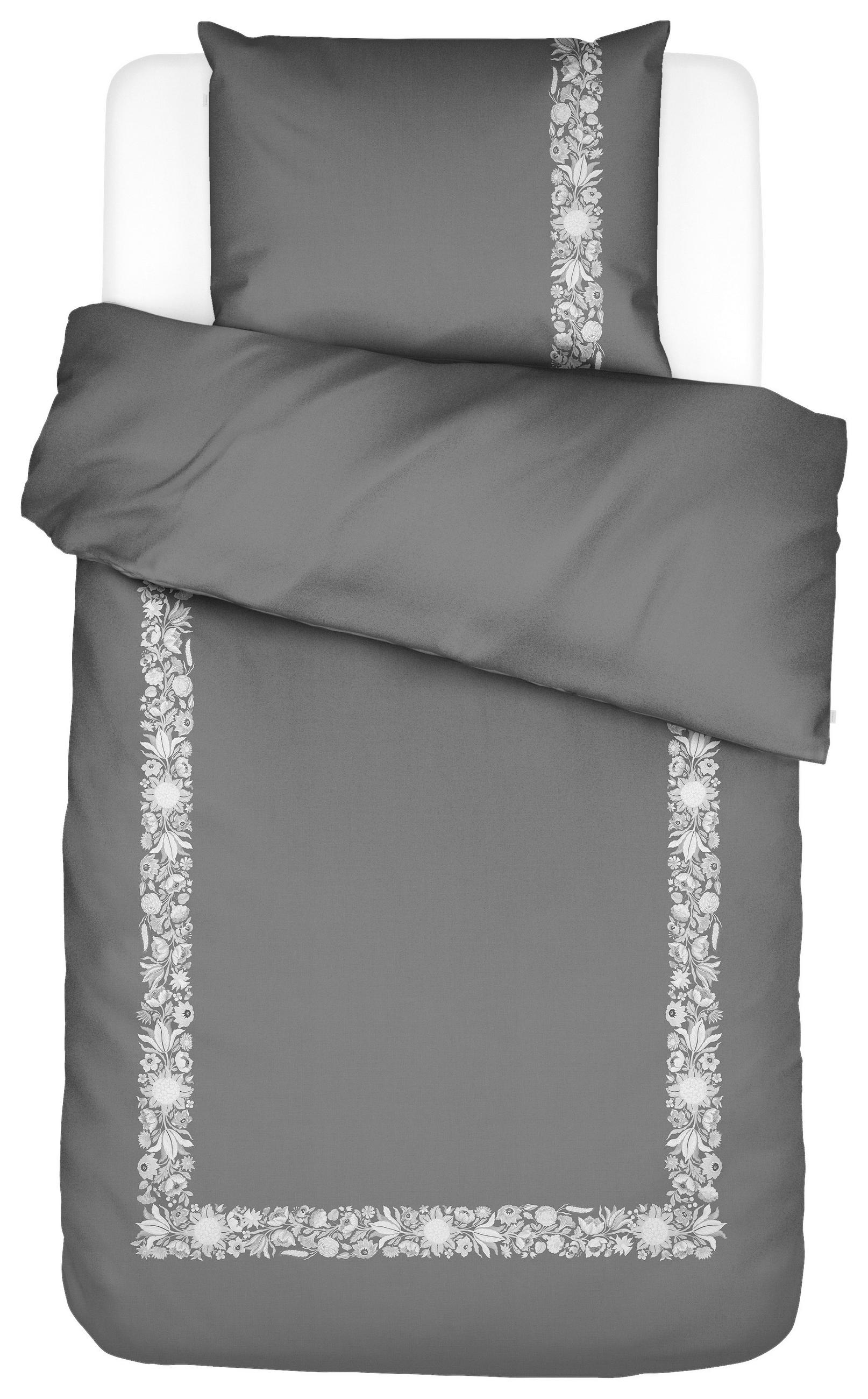 BETTWÄSCHE H/W 2024 Satin 140/200 cm  - Grün, Basics, Textil (140/200cm) - Essenza
