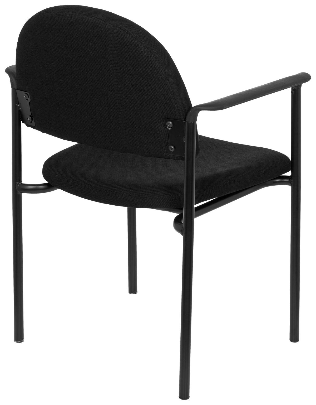 BESÖKSSTOL  i flatväv svart  - svart, Basics, metall/textil (55/84/42cm) - MID.YOU