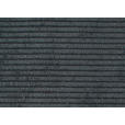 ECKSOFA in Cord Anthrazit  - Anthrazit/Schwarz, Design, Kunststoff/Textil (319/215cm) - Hom`in