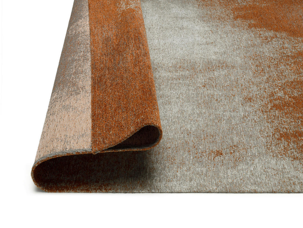 FLACHWEBETEPPICH 155/230 cm Lykaris Orange, Beige  - Beige/Orange, Design, Kunststoff/Textil (155/230cm) - Novel