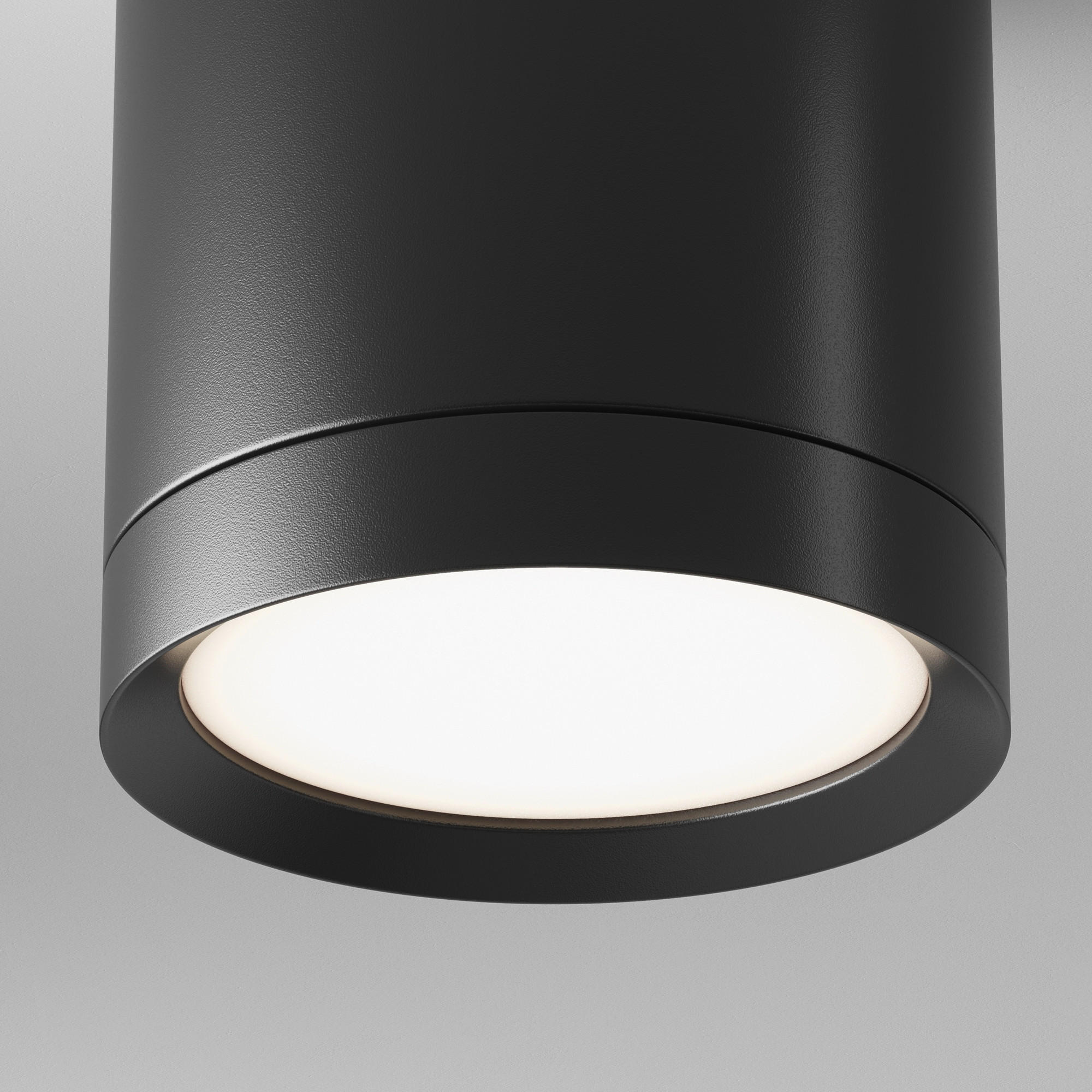 AUFBAULEUCHTE - Schwarz, Trend, Kunststoff/Metall (8,5/9,6cm) - MAYTONI