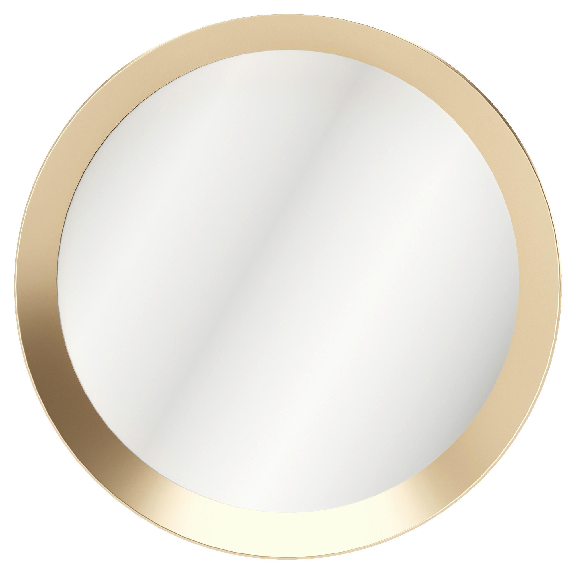WANDSPIEGEL 80/80/5 cm    in rund  - Goldfarben, Design, Glas/Metall (80/80/5cm) - Playboy