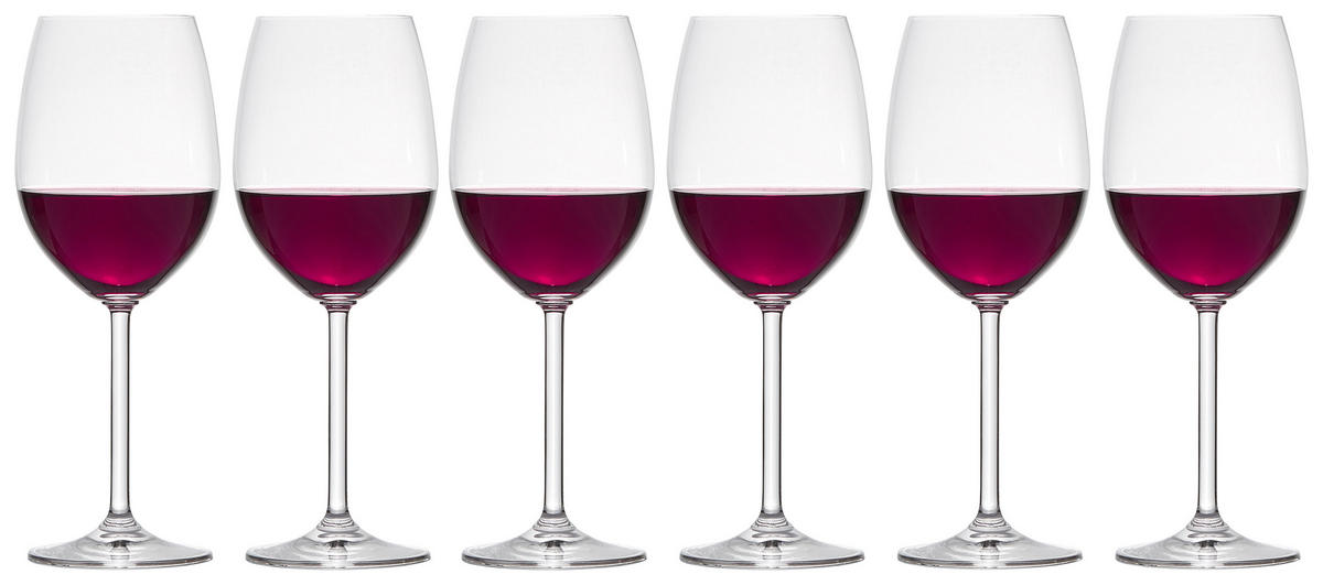 GLÄSERSET Daily  6-teilig  - Klar, Basics, Glas (8,5/25cm) - Leonardo