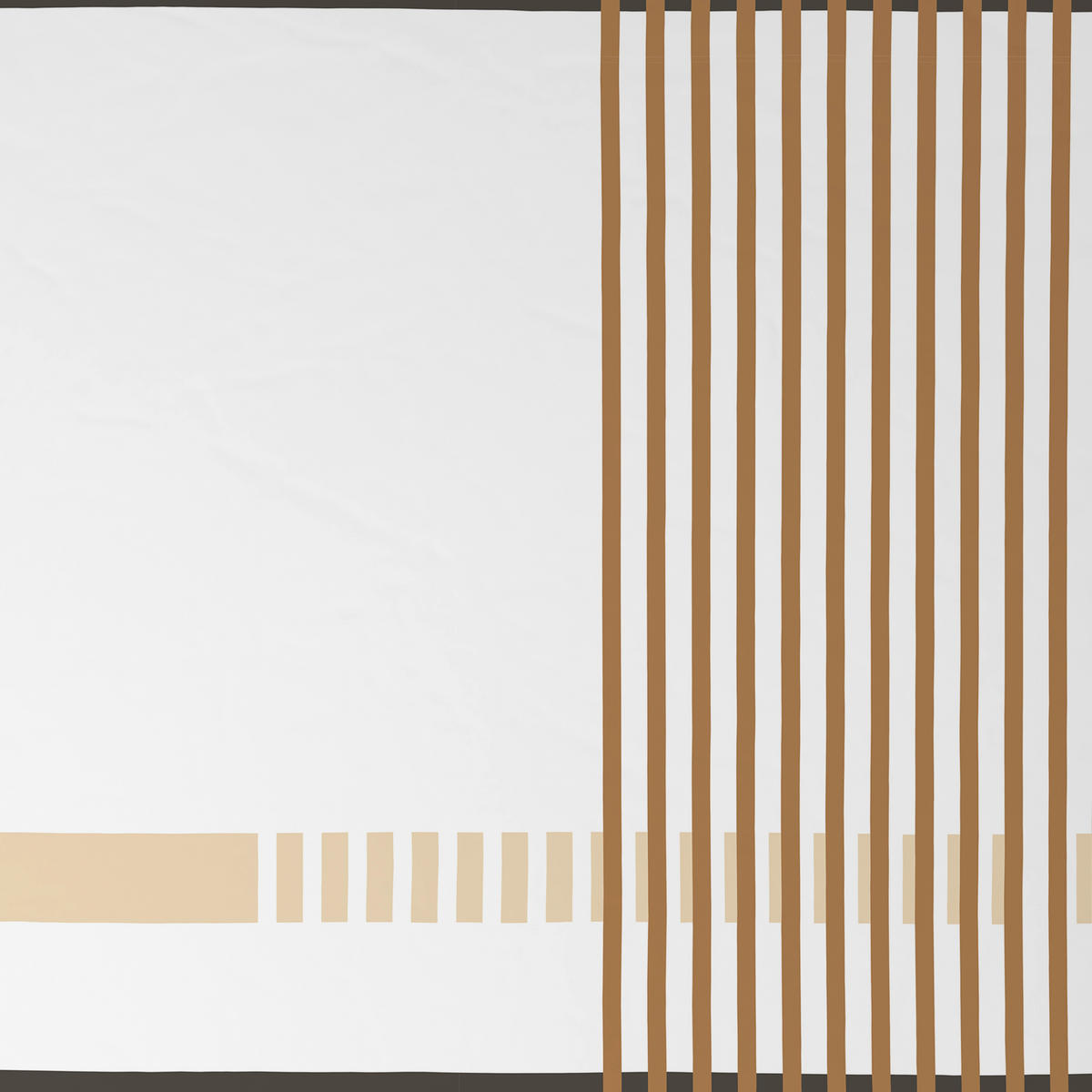 BETTWÄSCHE TANJA Satin 140/200 cm  - Beige/Grau, KONVENTIONELL, Textil (140/200cm) - Novel