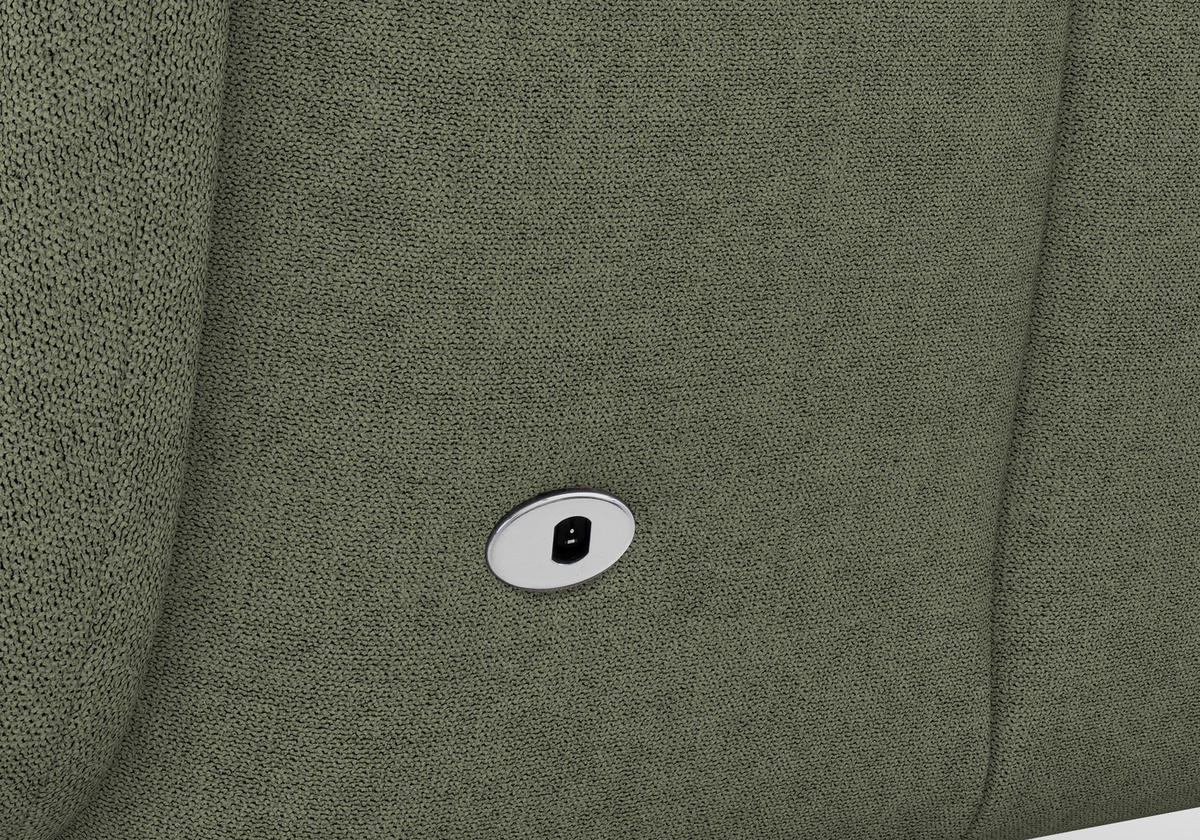 SESSEL in Flachgewebe Olivgrün  - Schwarz/Olivgrün, Modern, Textil/Metall (74/112/82cm) - Sit & More