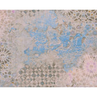 TAPETA VINILNA  plava, siva, bež  - siva/bež, Trend, papir (53*1000cm)