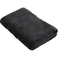 HANDTUCH MAKI Schwarz  - Schwarz, Basics, Textil (50/100cm) - Bio:Vio