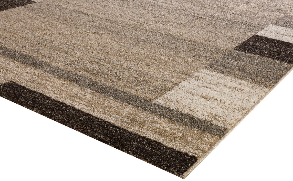 WEBTEPPICH Wohnzimmer 60/110 cm Naturfarben, Beige  - Beige/Naturfarben, Design, Textil (60/110cm) - Novel
