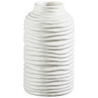 VASE 15 cm  - Weiß, Basics, Keramik (8/15/8cm)