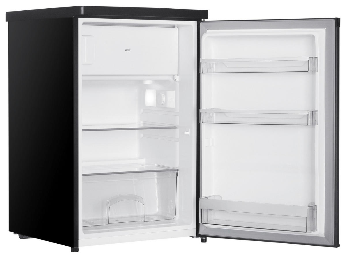 KÜHLSCHRANK 55/85/58 cm SKHTMG4SSDID  - Schwarz, Basics, Glas/Metall (55/85/58cm) - Mican
