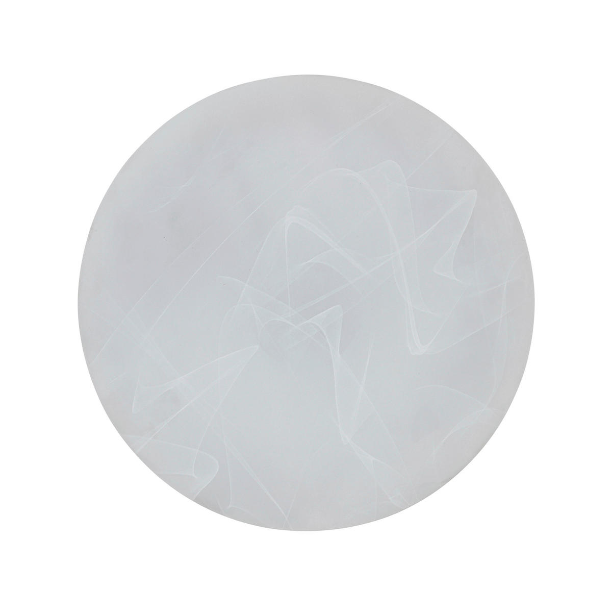 STROPNÍ LED SVÍTIDLO, 26/8 cm  - bílá/alabastrová, Basics, kov/plast (26/8cm) - Boxxx