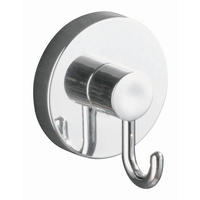 HAKEN 2 Stück  in Chromfarben  - Chromfarben, Basics, Kunststoff (6/5/6,7cm) - Wenko