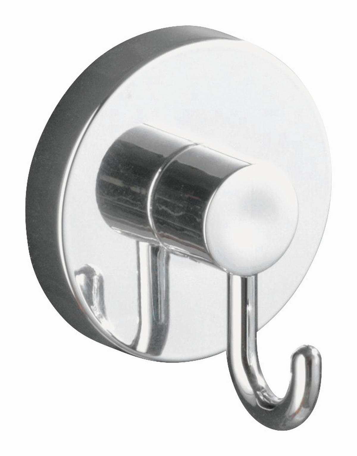 HAKEN 2 Stück  in Chromfarben  - Chromfarben, Basics, Kunststoff (6/5/6,7cm) - Wenko