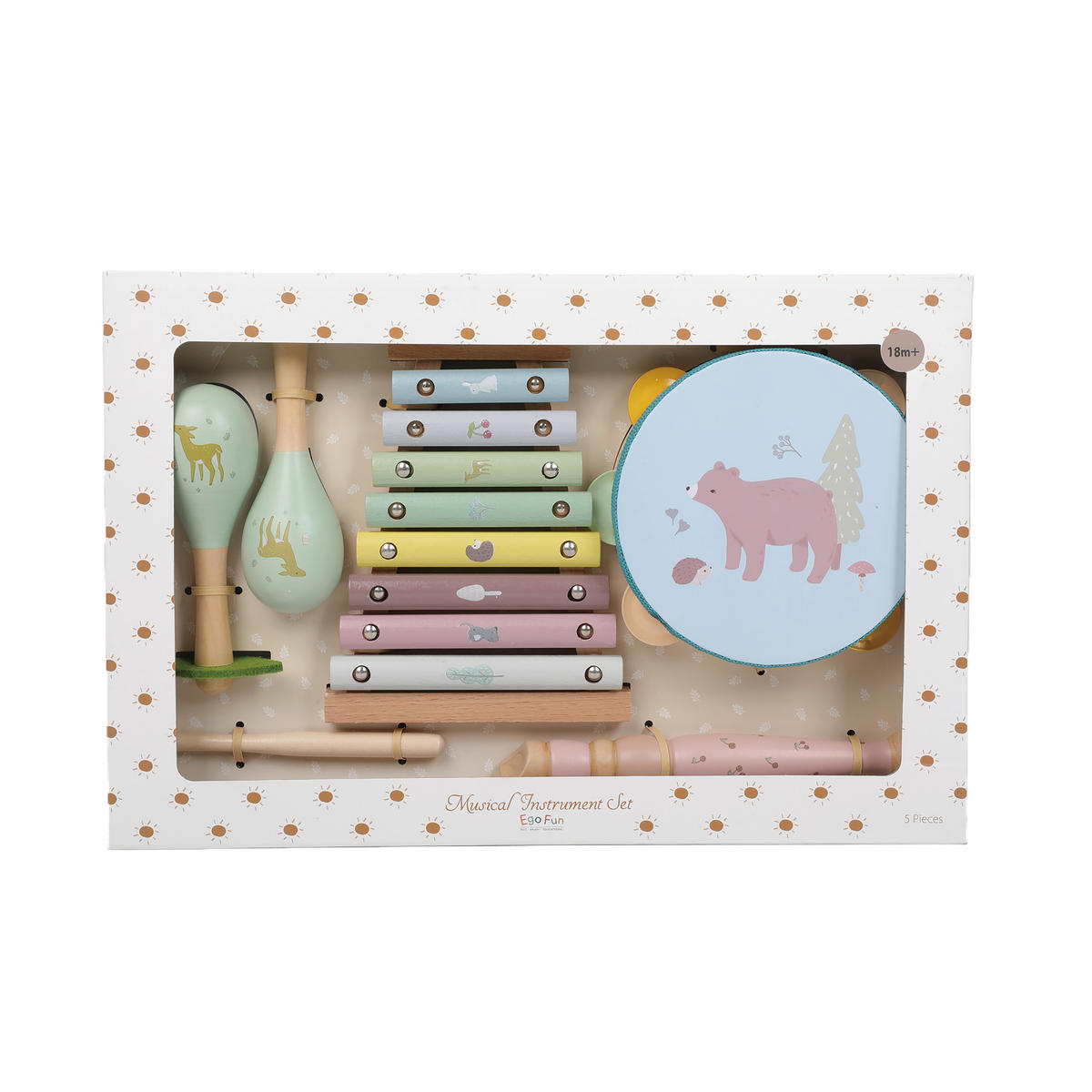 GLASBENI SET - večbarvno, Basics, kovina/umetna masa - My Baby Lou