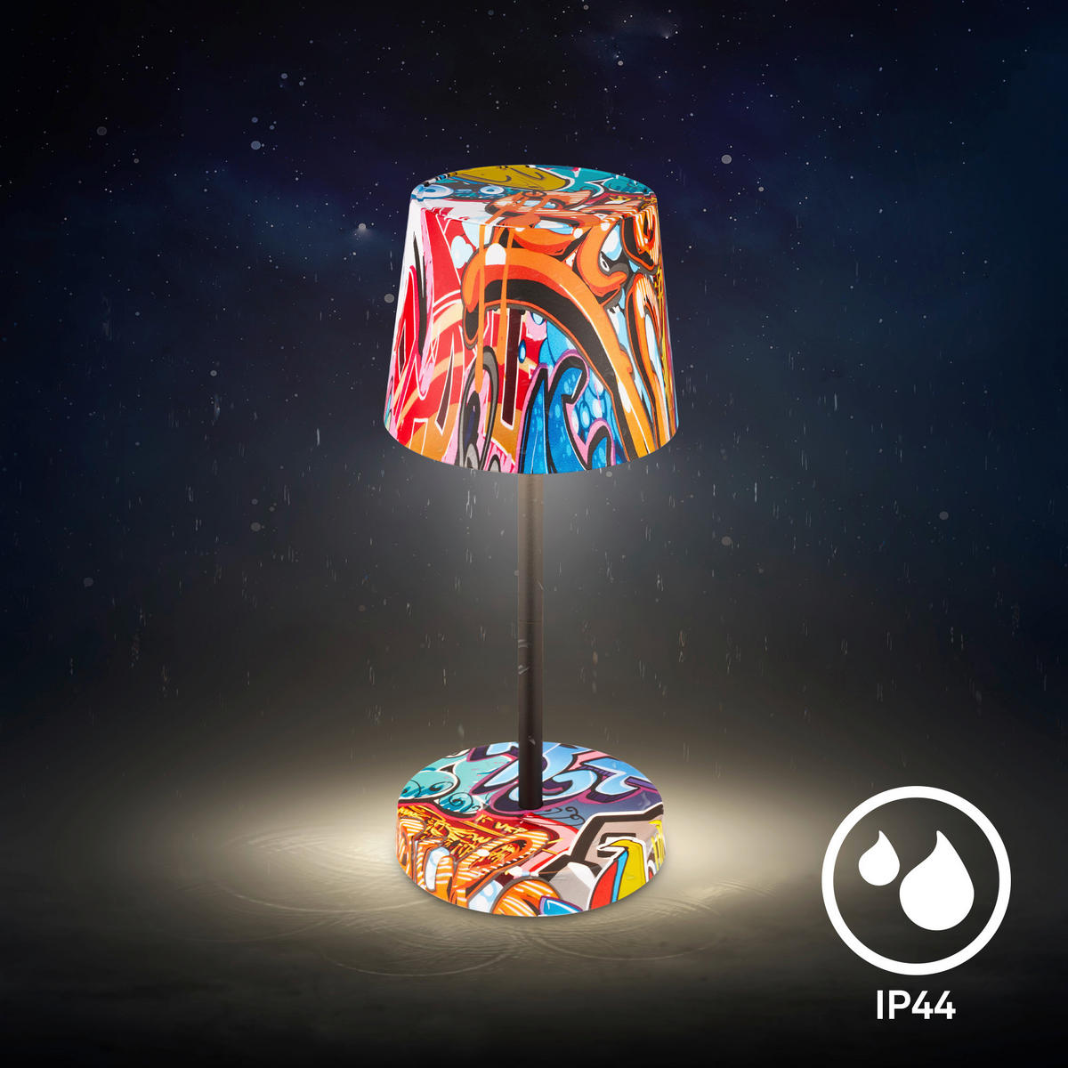 NAMIZNA SVETILKA ZA POLNJENJE  Piha      10,5/26 cm       - večbarvno, Design, umetna masa (10,5/26cm)