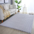 HOCHFLORTEPPICH 140/200 cm AMBIANCE Silberfarben  - Silberfarben, Basics, Textil (140/200cm) - Novel