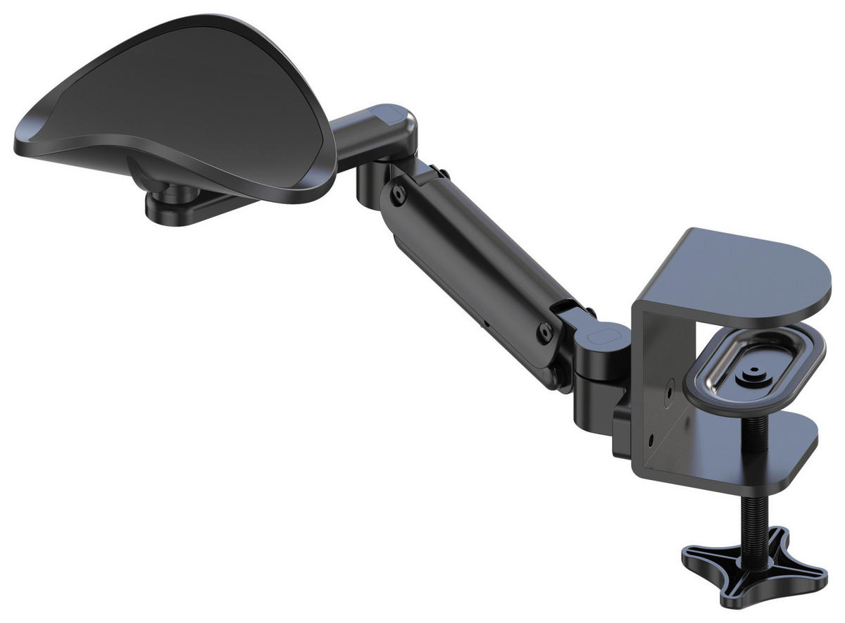 PODPĚRA PŘEDLOKTÍ - černá, Moderní, plast/kůže (40,4/7,5/11cm) - MID.YOU