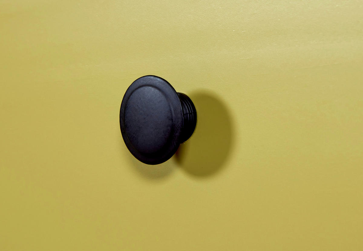 KOMODA  85/96/40 cm  zelena  - zelena/crna, Dizajnerski, metal/drvo (85/96/40cm)