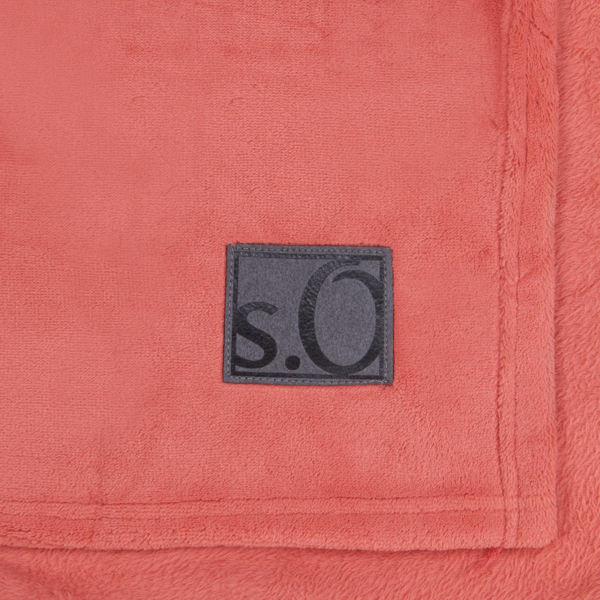 DOMÁCA DEKA, polyester, 150/200 cm - koralová, Basics, textil (150/200cm) - S. Oliver