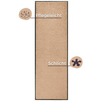 SCHMUTZFANGMATTE  60/180 cm  Hellbraun  - Hellbraun, Basics, Kunststoff/Textil (60/180cm)
