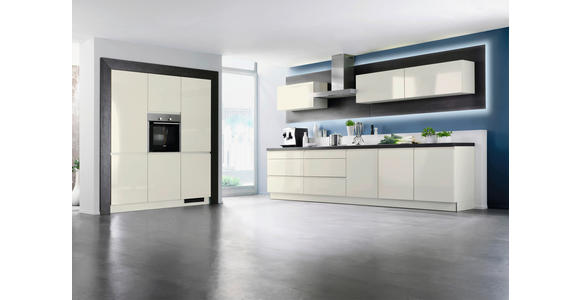 EINBAUKÜCHE - Magnolie, Design, Holzwerkstoff - Dieter Knoll