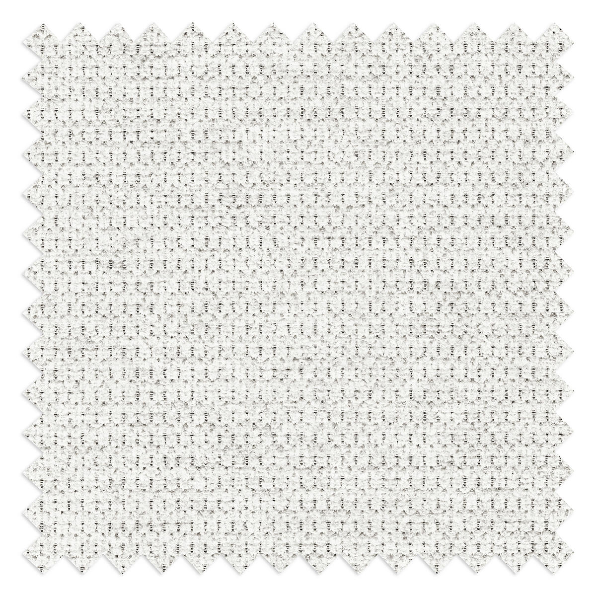 SESSELSET in Chenille Weiß  - Schwarz/Weiß, Design, Textil/Metall (67/87/74cm) - Livetastic