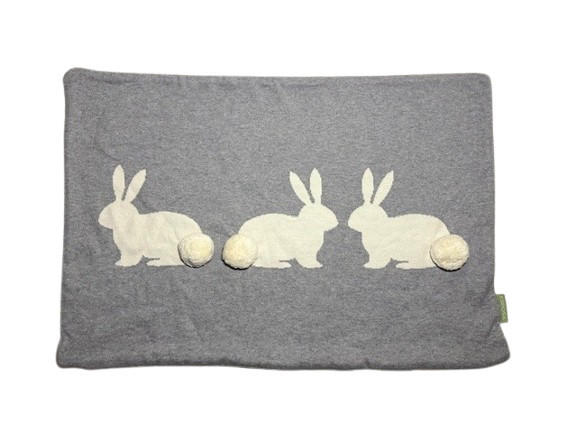 KISSENHÜLLE 40/60 cm  - Grau, Textil (40/60cm) - Esposa
