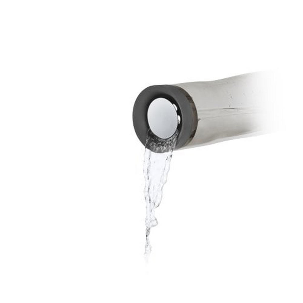 WASSERKARAFFE 1 L    - Schwarz, Basics, Glas/Kunststoff (9/29,5cm) - Blomus