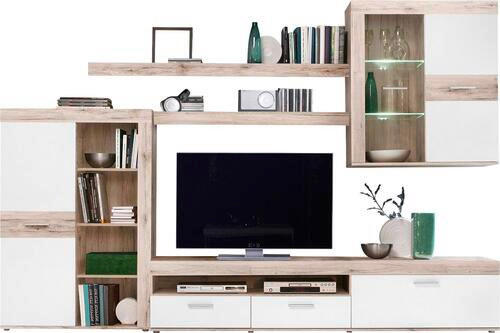 Carryhome OBÝVACIA STENA, biela, farba duba